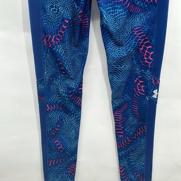 Under Armour Women's Blue & Pink Active Leggings Size Small (see measurements) - Picture 7 of 9